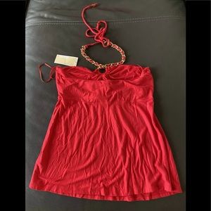 NWT Michael Kors Women’s Chain link Top Sz M